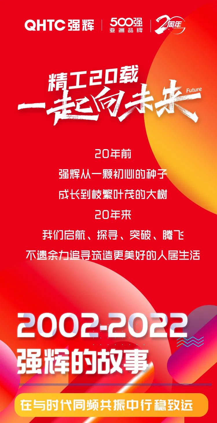 強(qiáng)輝20周年 | 逐夢(mèng)新征程，一起向未來